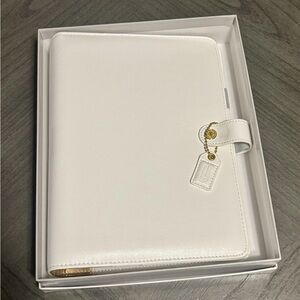 Webster Pages A5 Planner 6-Ring Binder White